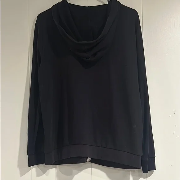 Black Zip-Up Hoodie - Picture 2 of 2
